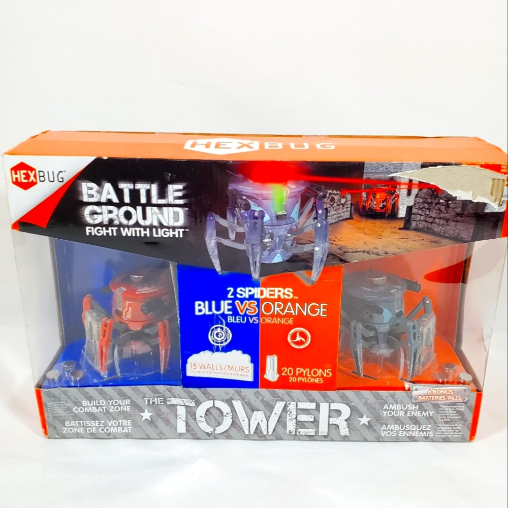 Hexbug The Tower Battle Ground Fight with 2 Light